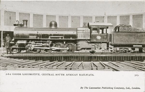 2-8-2 goods locomotive no 729