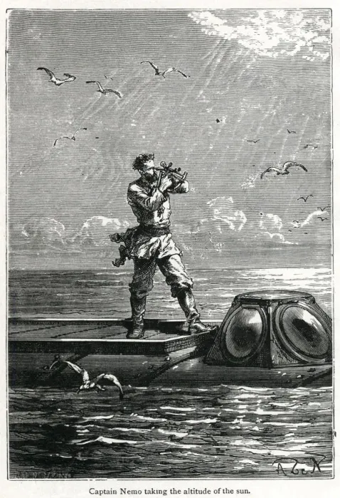 Framed Print : 20000 Leagues Under the Sea, Jules Verne Framed Print : 20000 Leagues Under the Sea, Jules Verne