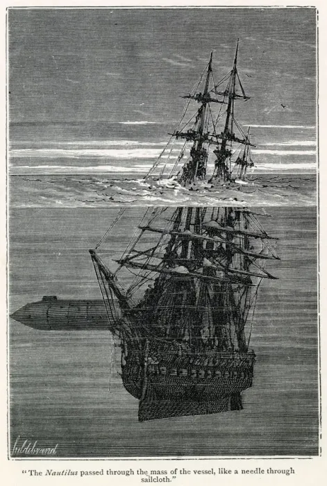 Framed Print : 20000 Leagues Under the Sea, Jules Verne Framed Print : 20000 Leagues Under the Sea, Jules Verne