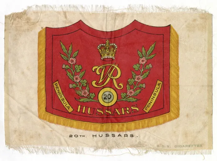 Framed Print : 20th Hussars insignia Date: 19th century Framed Print : 20th Hussars insignia Date: 19th century