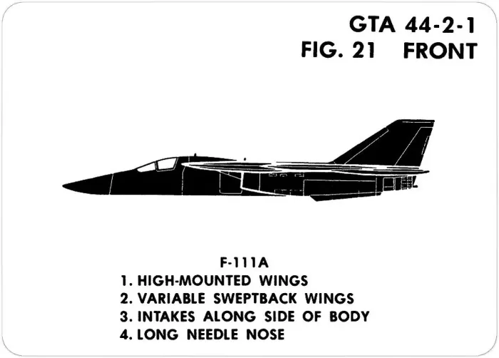 Framed Print : 21 F-111A. General Dynamics F-111A. This is one of the series of Graphics Training Aids Framed Print : 21 F-111A. General Dynamics F-111A. This is one of the series of Graphics Training Aids