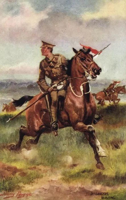 Framed Print : 21st Lancers - Scouting Framed Print : 21st Lancers - Scouting