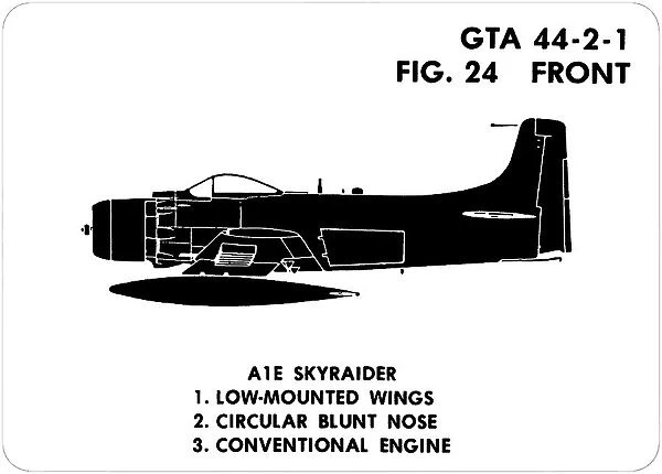 24 A1E Skyraider