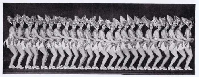 Framed Print : The 24 Mangan-Tillerettes - an English dancing