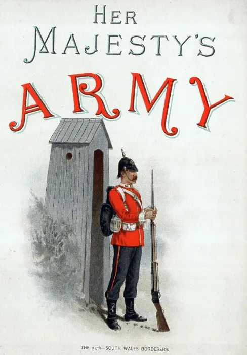 Framed Print : The 24th South Wales Borderers by Walter Richards Framed Print : The 24th South Wales Borderers by Walter Richards