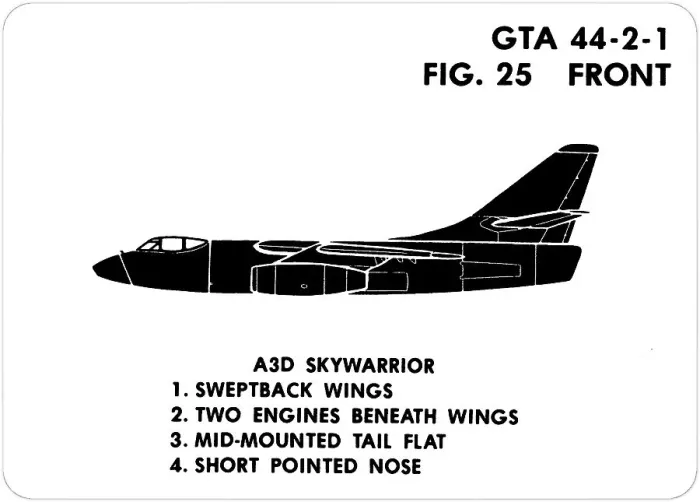 Framed Print : 25 A3D Skywarrior Framed Print : 25 A3D Skywarrior