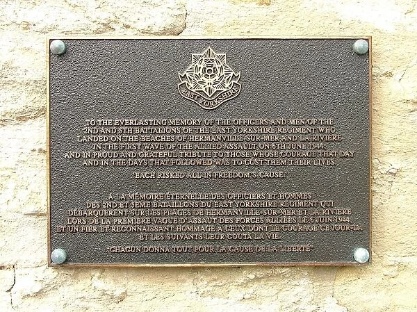 2nd & 5th Battalions East Yorkshire Regiment Memorial