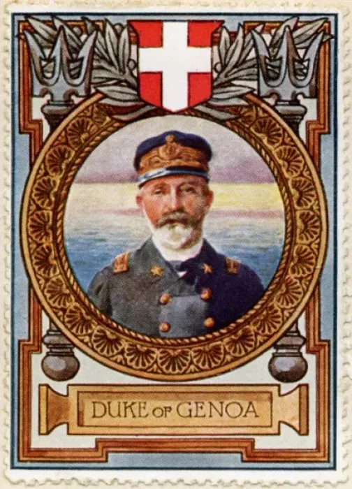 Framed Print : 2nd Duke of Genoa / Stamp Framed Print : 2nd Duke of Genoa / Stamp