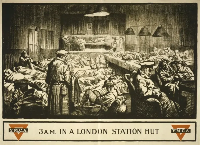 Framed Print : 3 AM in a London station hut Framed Print : 3 AM in a London station hut