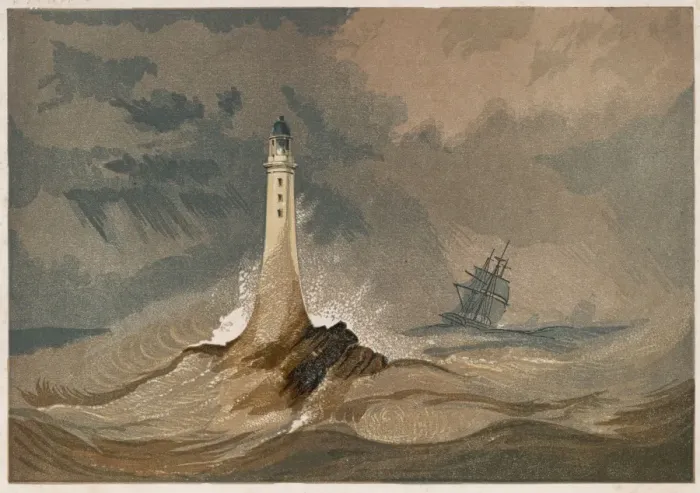 Framed Print : 3rd Eddystone Lighthouse Framed Print : 3rd Eddystone Lighthouse