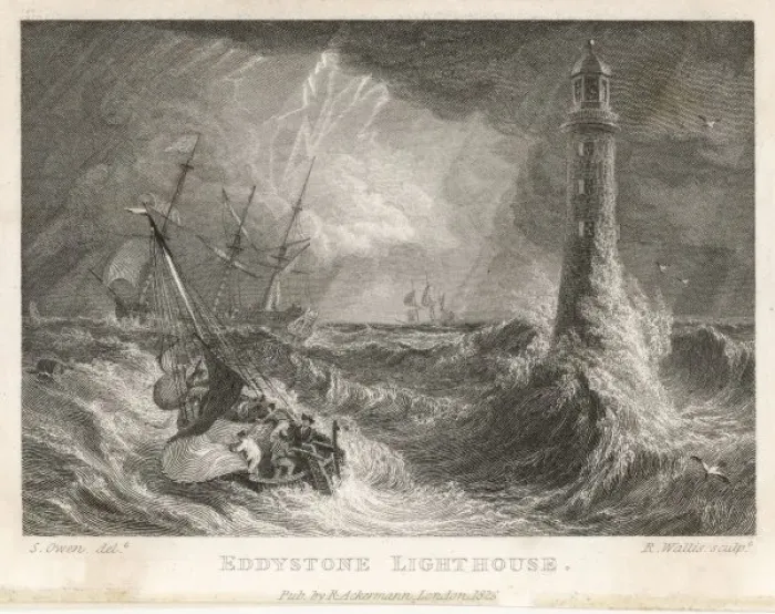 Framed Print : 3rd Eddystone Lighthouse Framed Print : 3rd Eddystone Lighthouse