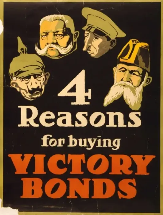 Framed Print : 4 reasons for buying Victory Bonds Framed Print : 4 reasons for buying Victory Bonds