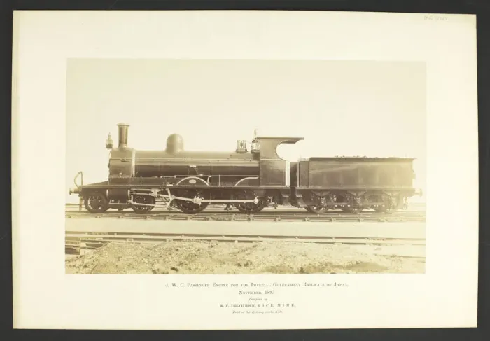 Framed Print : 4 WC passenger engine by Richard Francis Trevithick Framed Print : 4 WC passenger engine by Richard Francis Trevithick