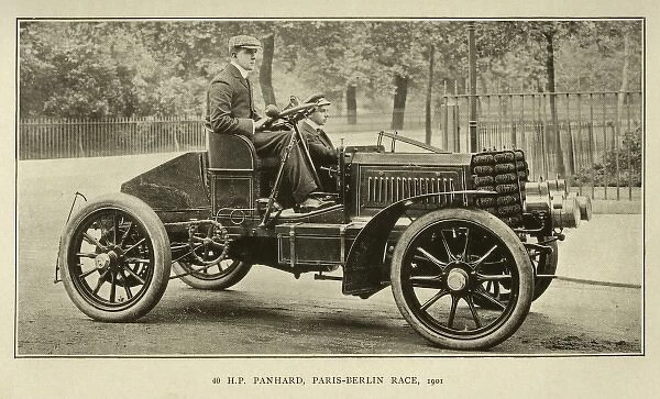 40 HP Panhard, Paris-Berlin Race, 1901