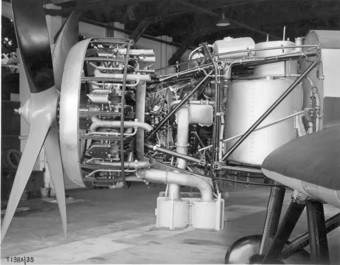 Framed Print : A 500hp Bristol Pegasus PE6S Framed Print : A 500hp Bristol Pegasus PE6S