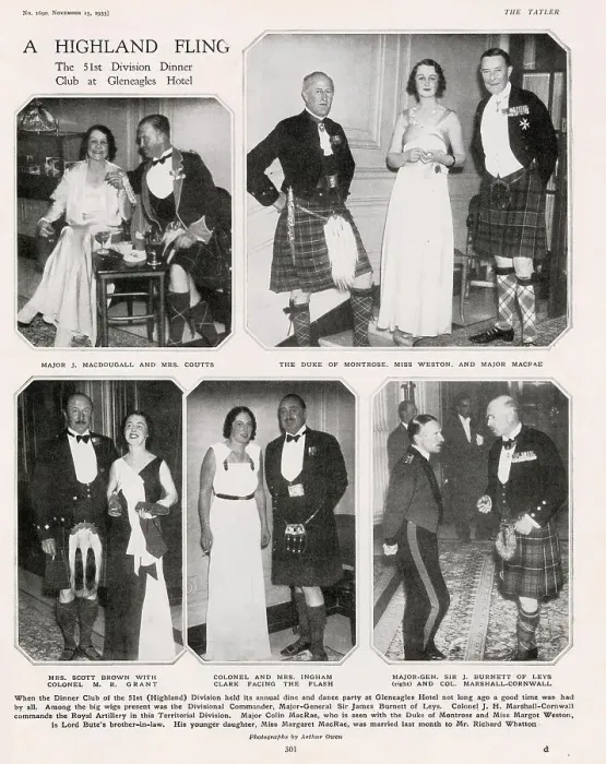 Framed Print : The 51st Division Dinner Club at Gleneagles Hotel Framed Print : The 51st Division Dinner Club at Gleneagles Hotel