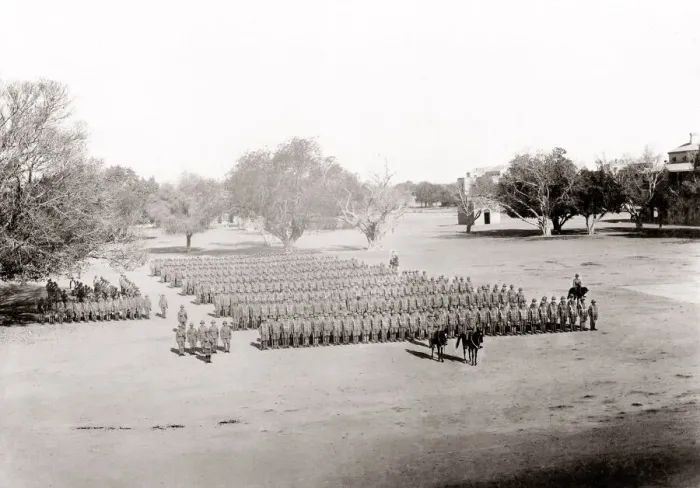 Framed Print : 5th Devon Battaltion, British aarmy, India Framed Print : 5th Devon Battaltion, British aarmy, India