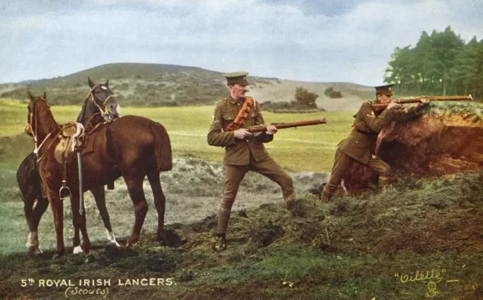 Framed Print : 5th Royal Irish Lancers - Scouts Framed Print : 5th Royal Irish Lancers - Scouts
