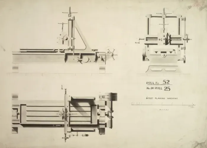 Framed Print : 6 feet planing machine Framed Print : 6 feet planing machine