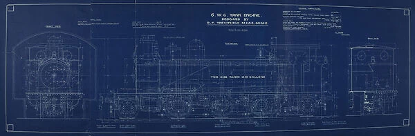 6 WC tank engine by Richard Trevithick