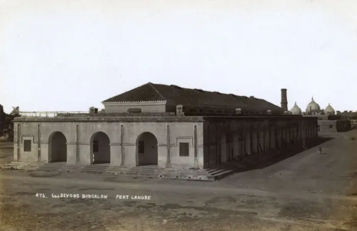 Framed Print : 6th Devons bungalow, Fort Lahore, Lahore, British India Framed Print : 6th Devons bungalow, Fort Lahore, Lahore, British India