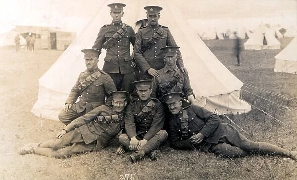 7 British Soldiers 1915