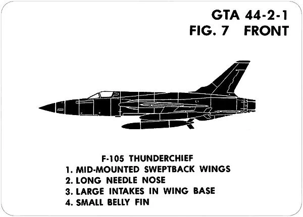 7 F-105 Thunderchief
