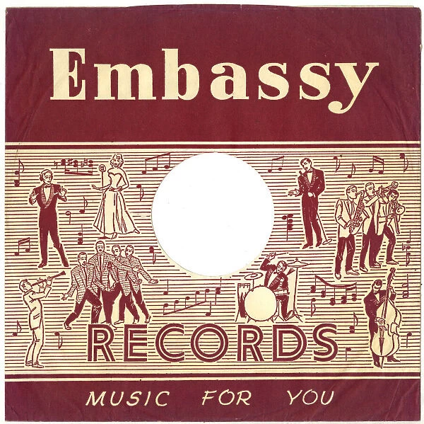 78 rpm Cover Sleeve, Embassy Records, Music for You