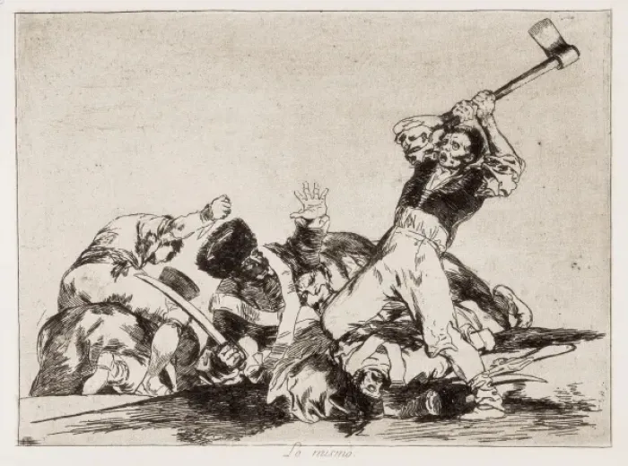 Framed Print : The same. GOYA Y LUCIENTES, Francisco de (1746-1828) Framed Print : The same. GOYA Y LUCIENTES, Francisco de (1746-1828)