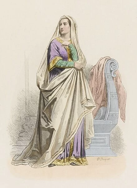 9th Century Court Lady