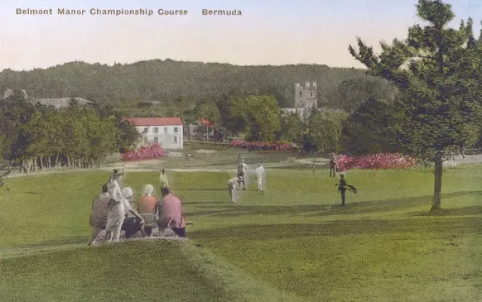 Framed Print : 9th Green - Belmont Manor Golf Course, Bermuda Framed Print : 9th Green - Belmont Manor Golf Course, Bermuda