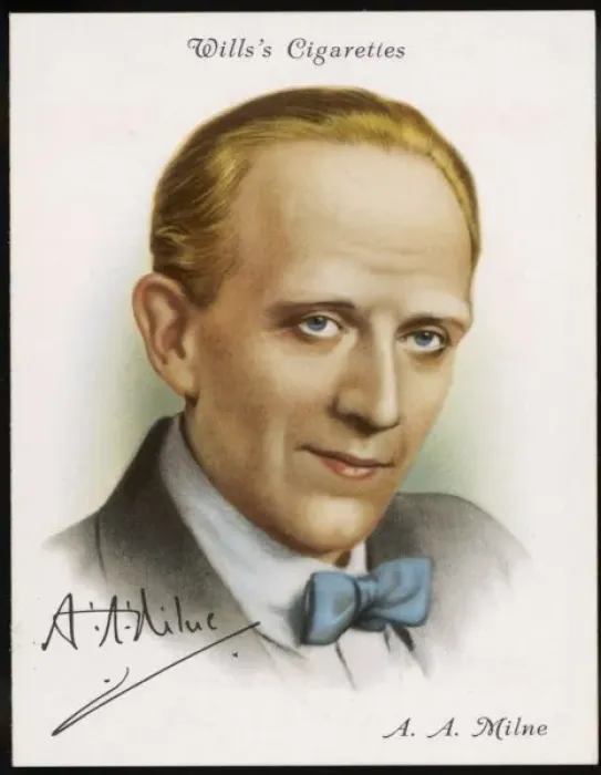 Framed Print : A a Milne / Cig Card Framed Print : A a Milne / Cig Card