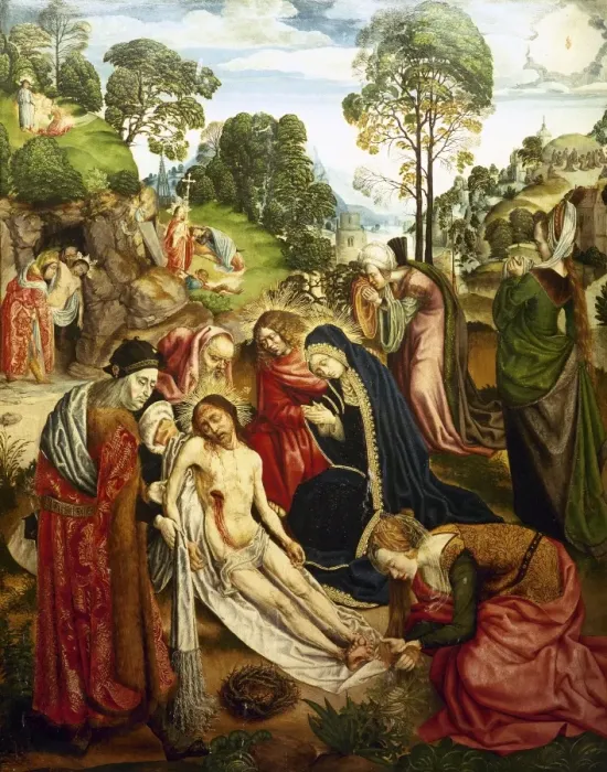 Framed Print : The Aachen Passion Altar. 1505-1510 Framed Print : The Aachen Passion Altar. 1505-1510