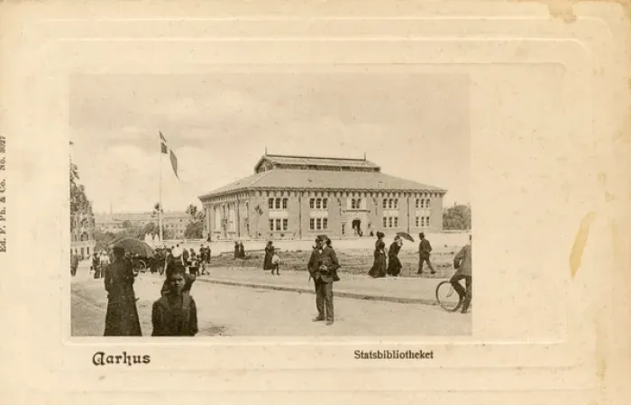 Framed Print : Aarhus, Denmark - Town Library Framed Print : Aarhus, Denmark - Town Library