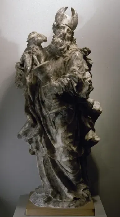 Framed Print : Aaron, 1715. Sculpture by Josep Sunyer (1673-1751). Historica Framed Print : Aaron, 1715. Sculpture by Josep Sunyer (1673-1751). Historica