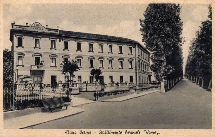 Framed Print : Abano Terme, Italy - The Roma Hydro Framed Print : Abano Terme, Italy - The Roma Hydro