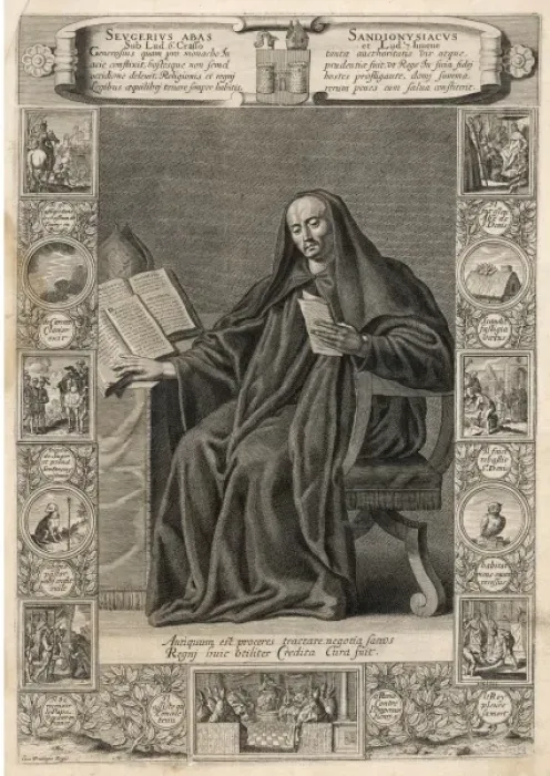 Framed Print : Abbe Suger / Richelieu Framed Print : Abbe Suger / Richelieu