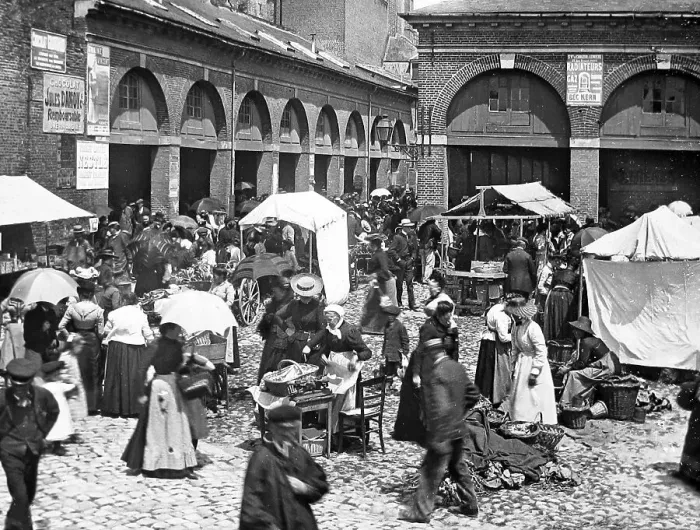Framed Print : Abbeville France pre-1900 Framed Print : Abbeville France pre-1900
