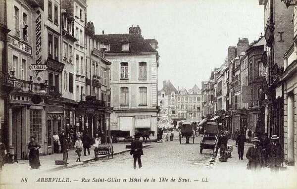Abbeville, France - Rue Saint-Gilles