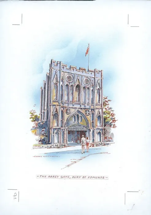 Framed Print : The Abbey Gate, Bury St. Edmunds Framed Print : The Abbey Gate, Bury St. Edmunds