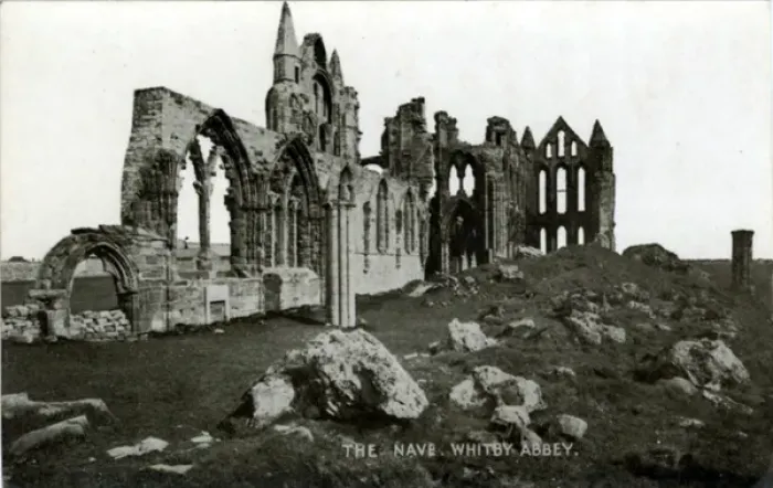 Framed Print : The Abbey Nave, Whitby, Yorkshire Framed Print : The Abbey Nave, Whitby, Yorkshire