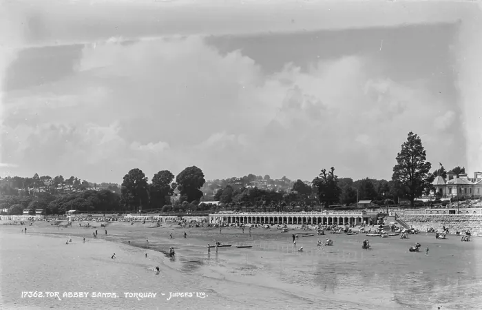 Framed Print : Abbey Sands, Torquay