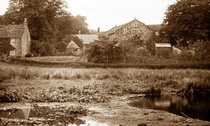 Framed Print : Abbeystead near Lancaster, early 1900s Framed Print : Abbeystead near Lancaster, early 1900s