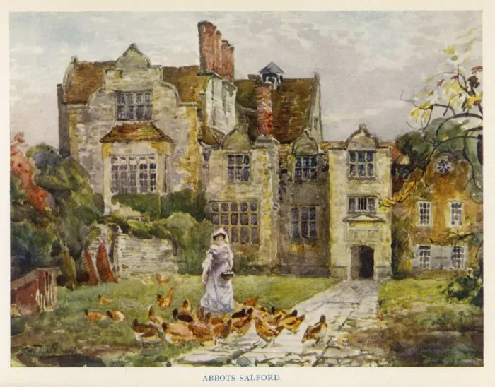 Framed Print : ABBOTS SALFORD Framed Print : ABBOTS SALFORD