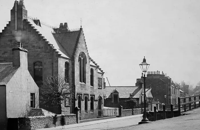 Framed Print : Abbotsford Road, Galashiels, Scotland, early 1900s Framed Print : Abbotsford Road, Galashiels, Scotland, early 1900s