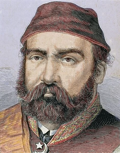 ABDUL AZIZ (1830-1876). Sultan of Turkey