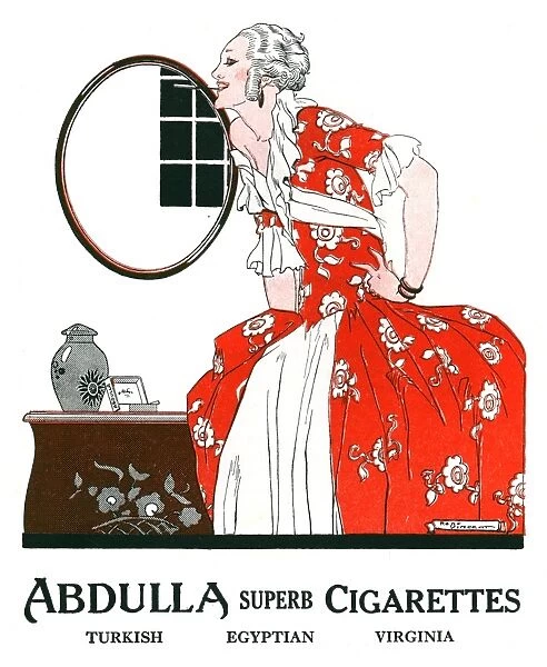 Abdulla Cigarettes advertisement