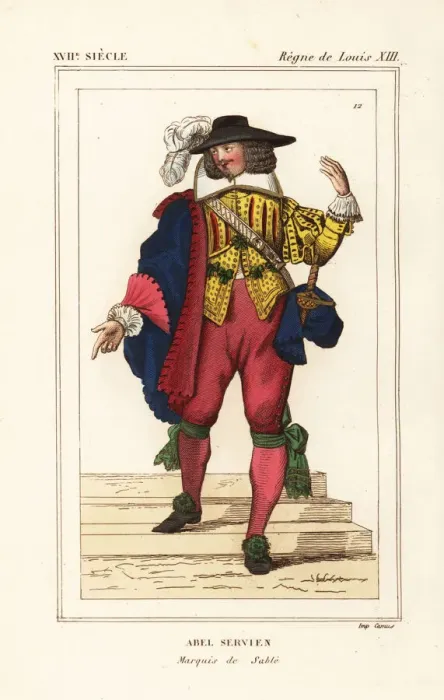 Framed Print : Abel Servien, Marquis de Sable, French diplomat, 1593-1669