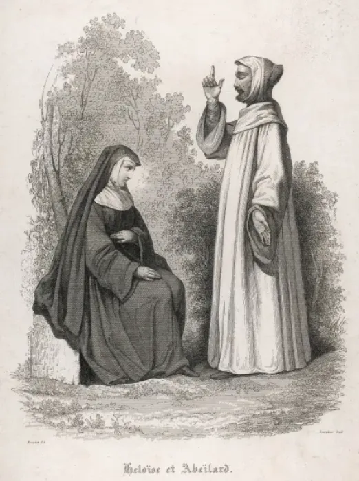 Framed Print : Abelard Instructs Helois Framed Print : Abelard Instructs Helois