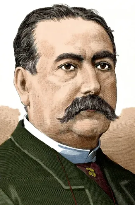 Framed Print : Abelardo de Carlos (1822-1884). Colored engraving Framed Print : Abelardo de Carlos (1822-1884). Colored engraving